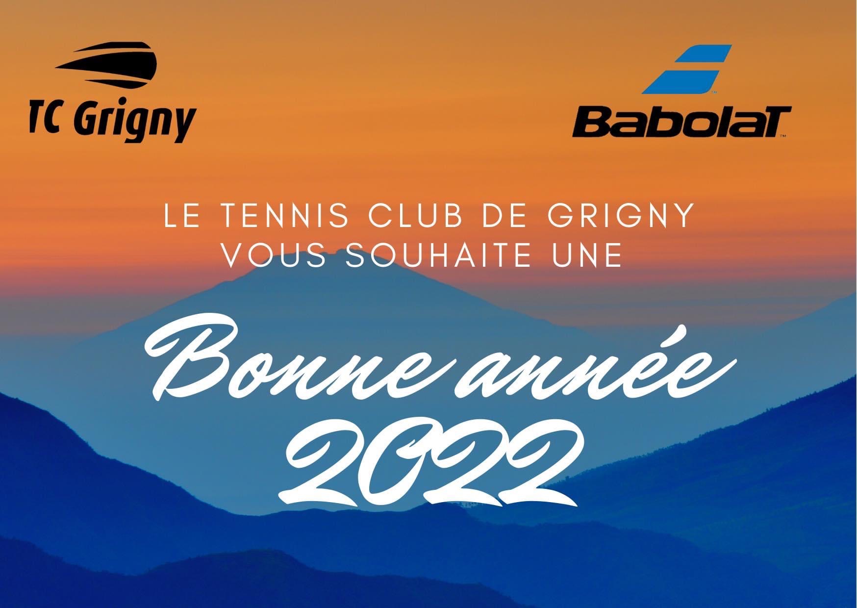 Image - Bonne année 2022 - Tennis Club Grigny